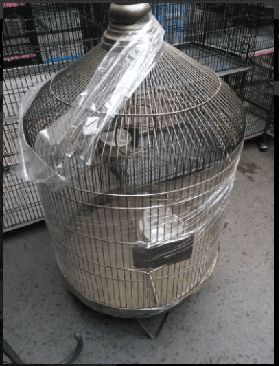 Golden Round Cage available