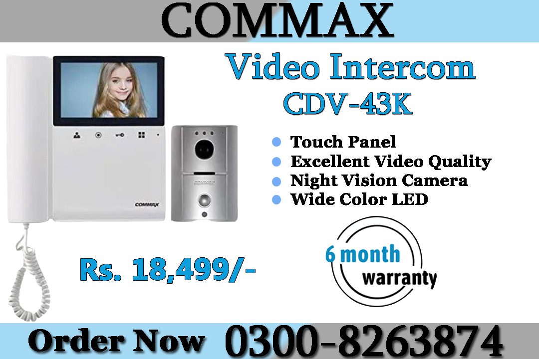 Video Door Intercom (6 Months Warranty)