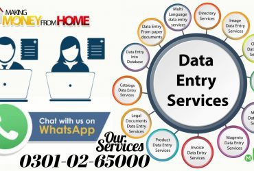 We are providing you home based data entry jobs,