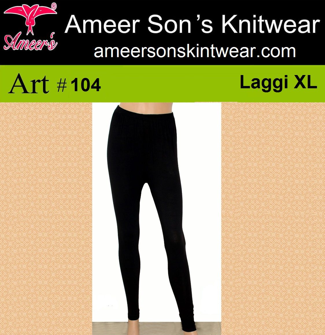 Tights for sale in Pakistan, Best Quality Large Leggings Ameer Sons knitwear