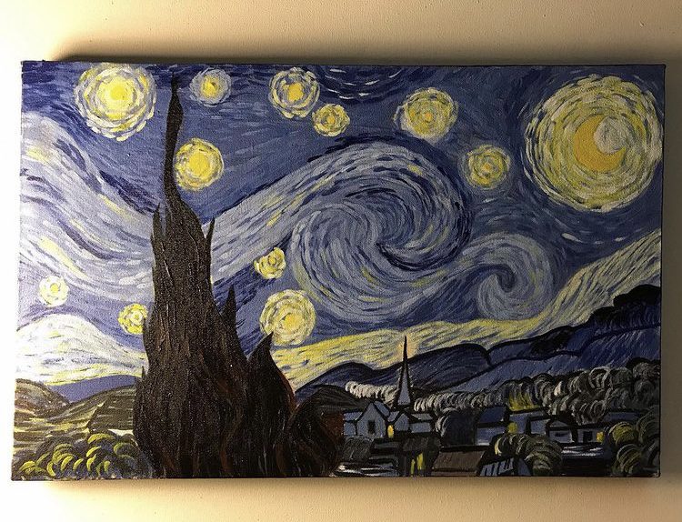 Starry Night by Amna Masood