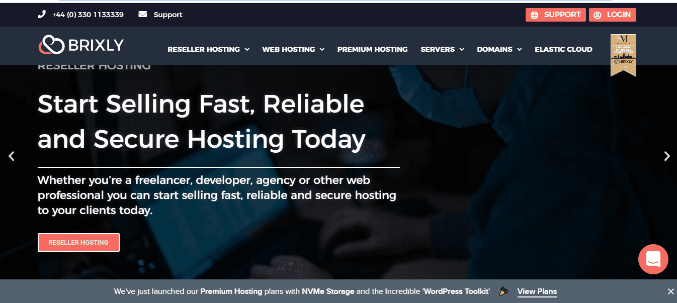 BRIXLY providing best hosting service