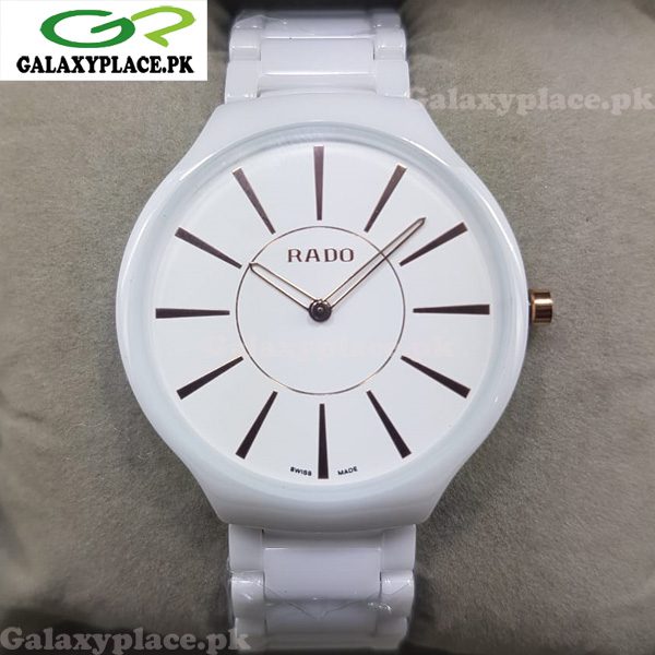 Rado True Thinline White Dial Watch