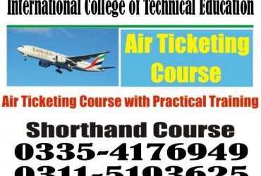 Diploma in Airline Ticketing course in Abbottabad Haripur