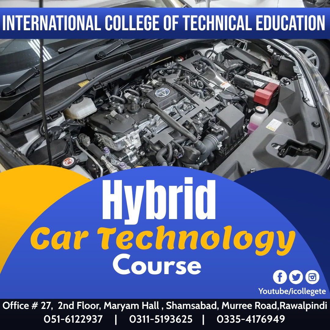 Hybrid car Technology EFI practical course in Khuiratta Ajk