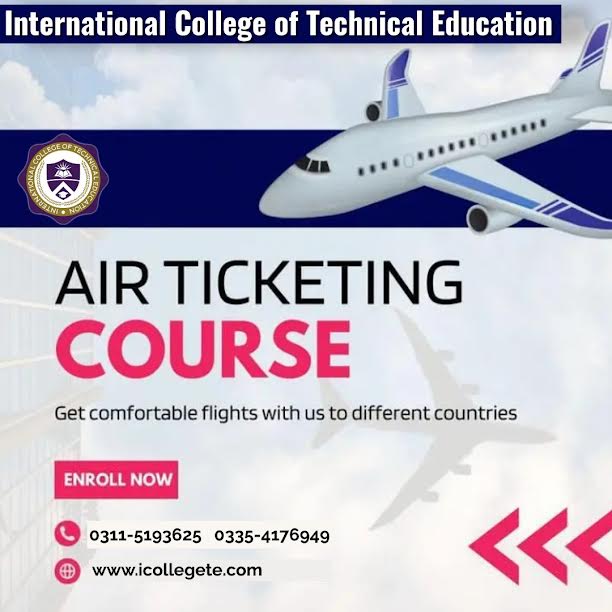 Air Ticketing and reservation course in Karak Hangu KPK