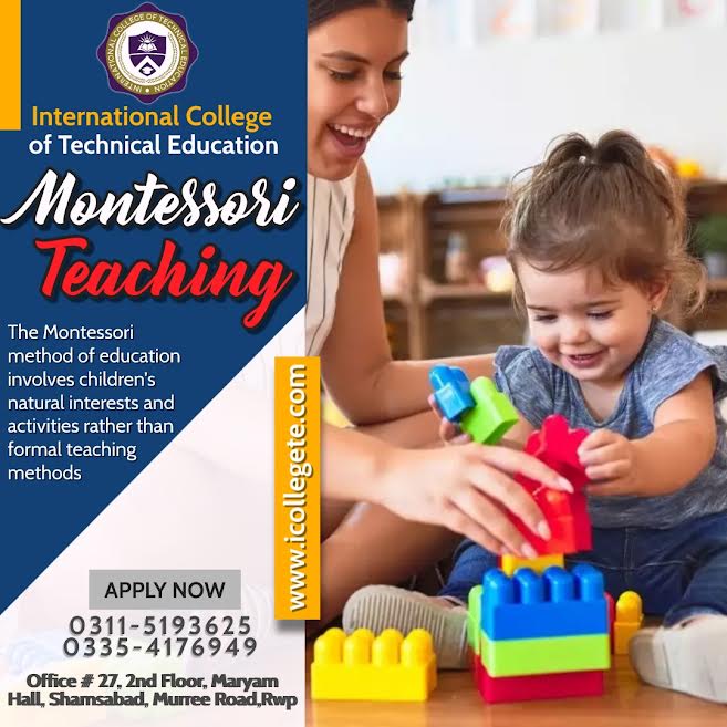 Montessori teacher training course in Muzaffarabad Bagh