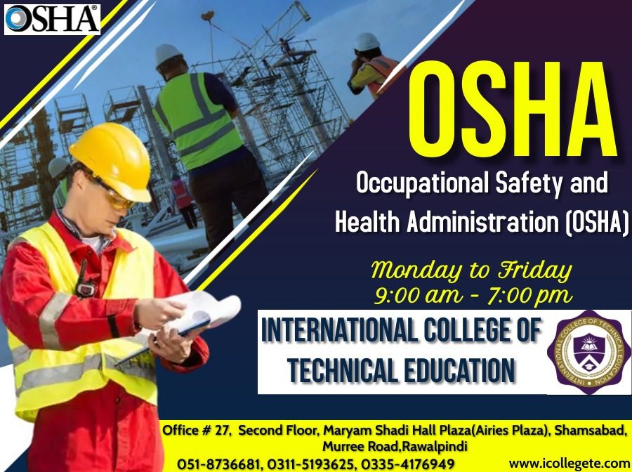 OSHA 30 Hours course in Jhelum Punjab