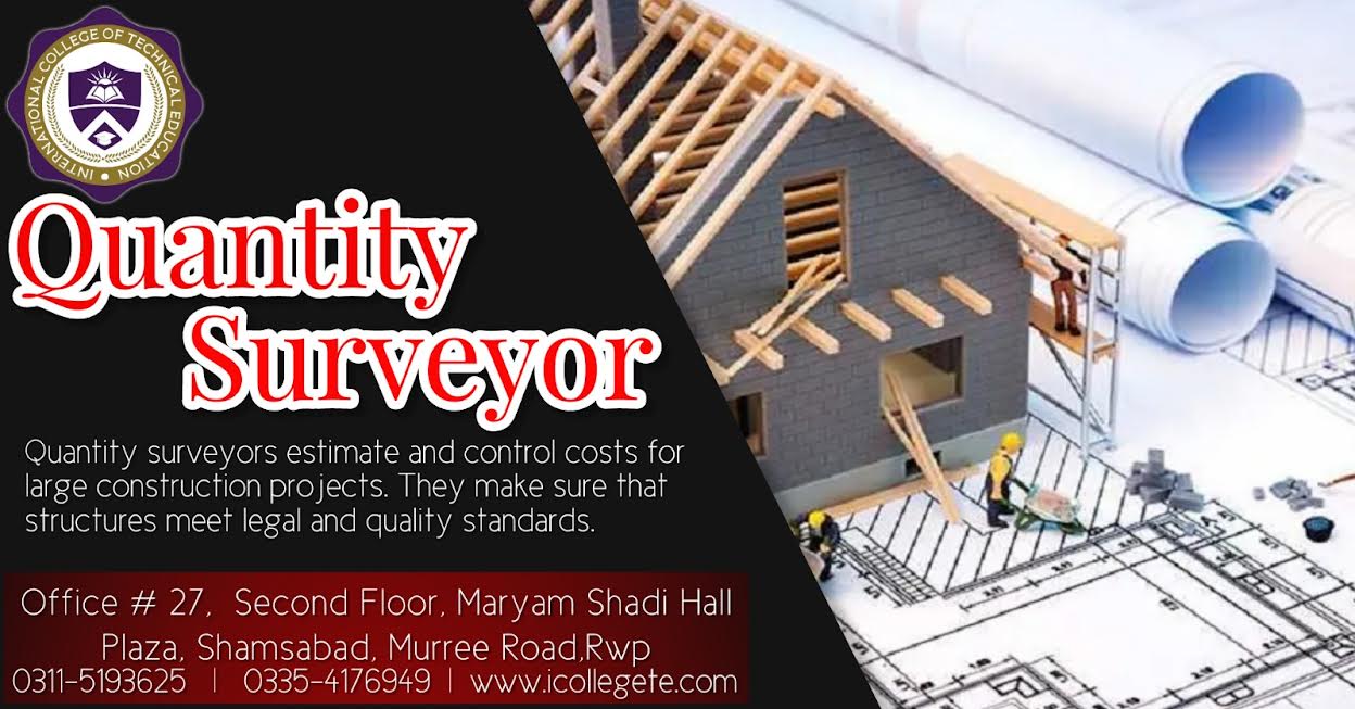 Quantity surveyor course in Malakand KPK