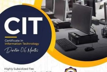 No:1 CIT Certificate in information technology course in  Rawalakot Poonch