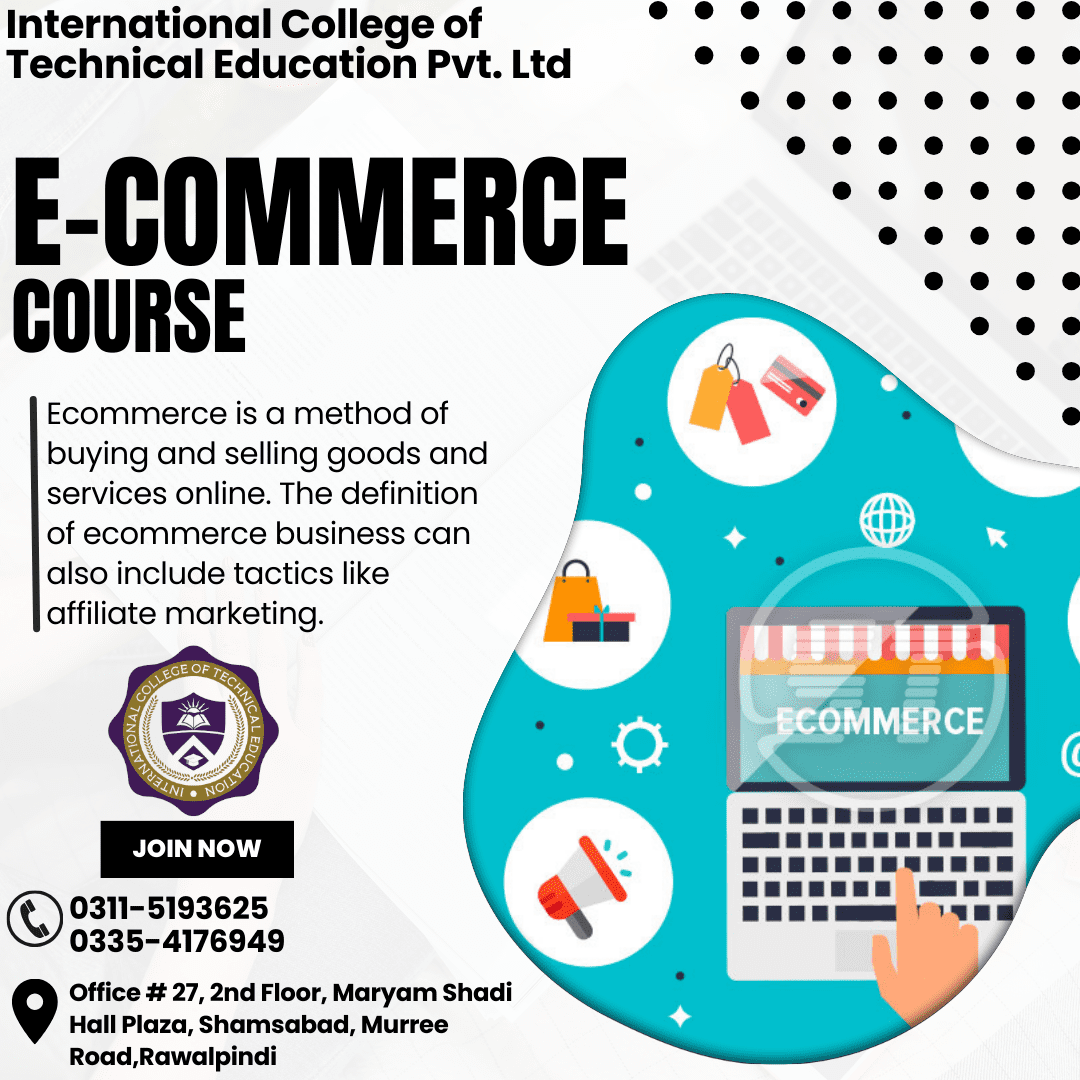 E-Commerce Marketing Diploma Coursein Dera Ismail Khan