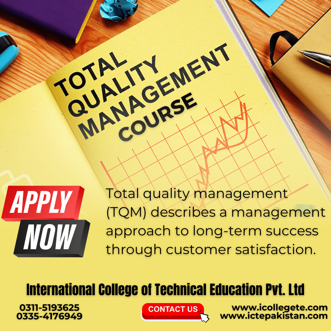 2023 Best Total Quality Management Course in Rahim Yar Khan