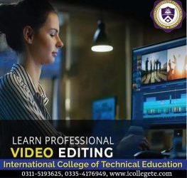 Admission Open Vedio Editing Course in Lakki Marwat