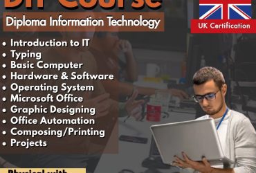 DIT Diploma in information technology  one year course in Upper Dir