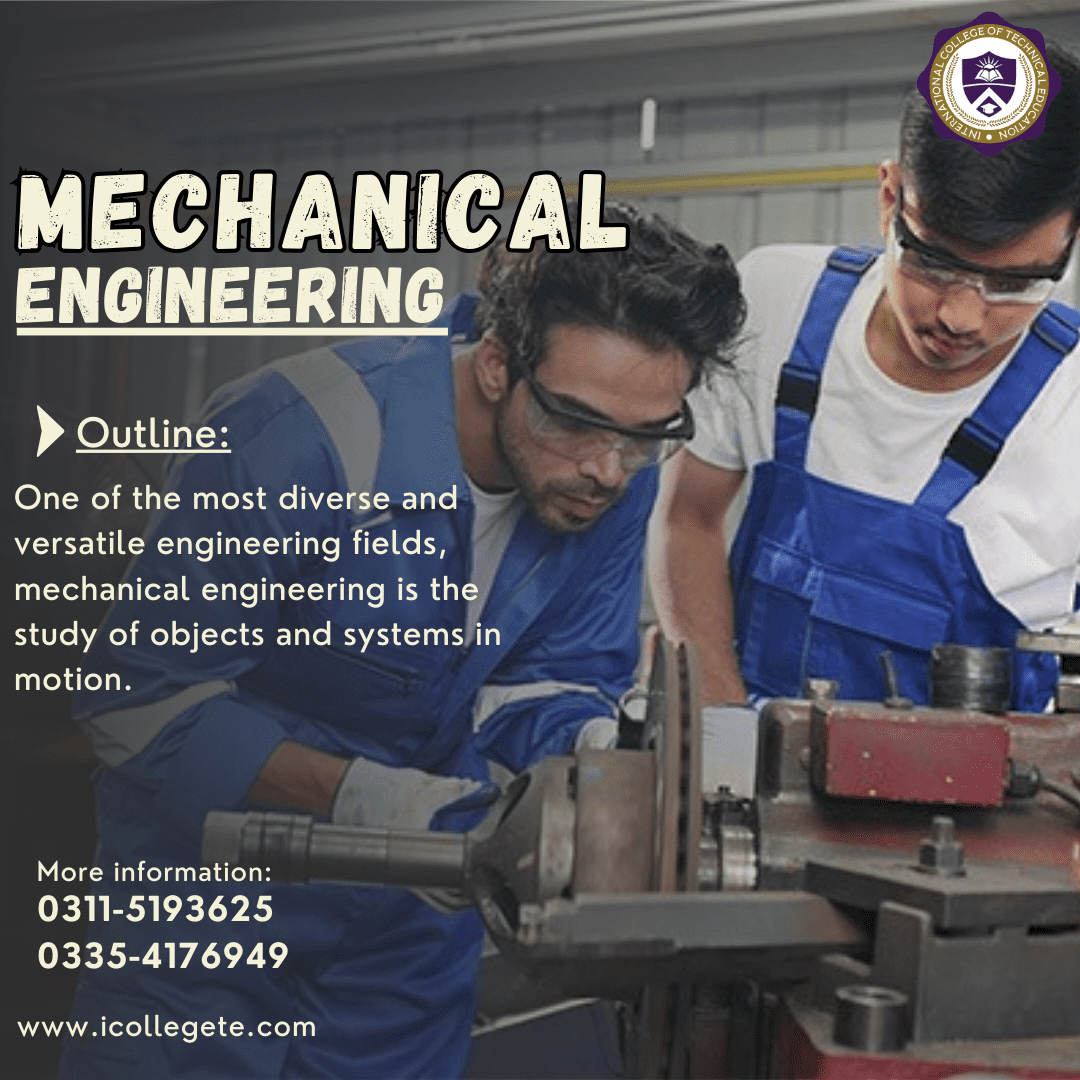 Mechanical Technology course in Rawalpindi Rehmanabad