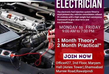 Best EFI Auto Electrician course in Nowshera KPK