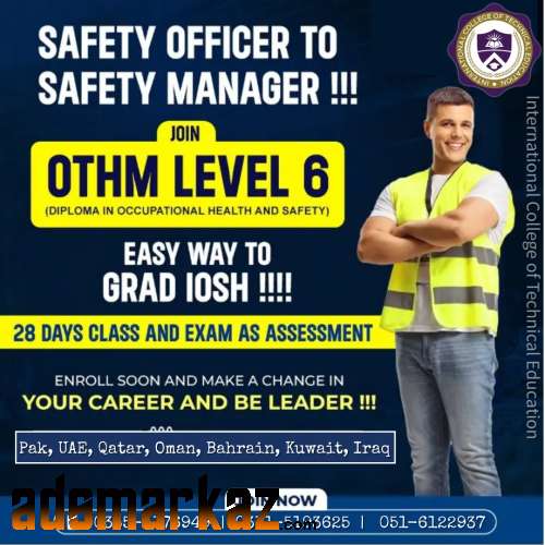 International  OTHM level six health and safety course in Muzaffarabad Neelum