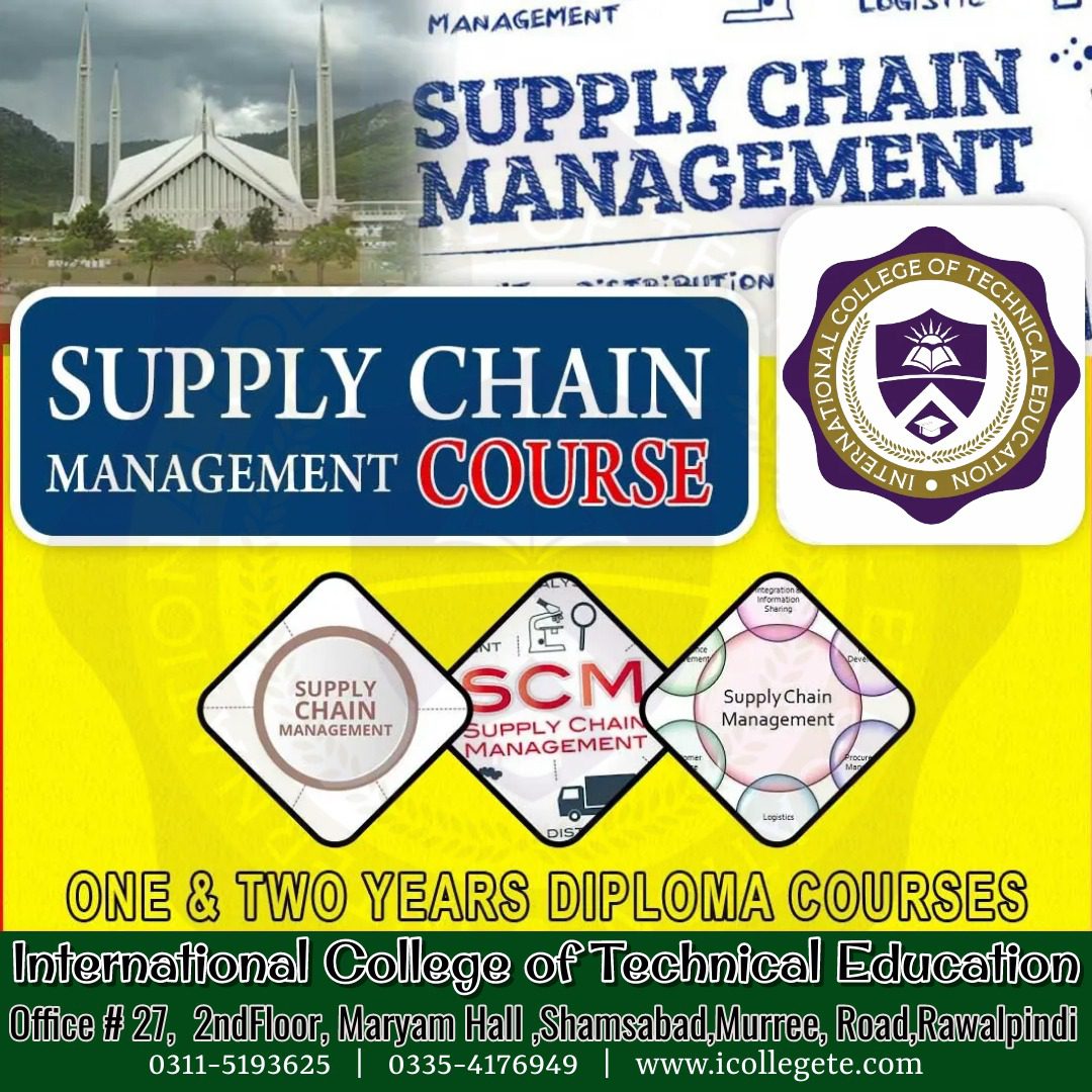 Supply chain and Management course in Khanapul Rawalpindi