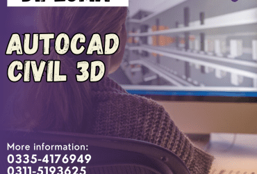 Autocad 2d 3d (Civil ) course in Sahiwal Punjab