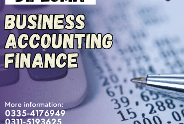 Business accounting and Finance course in Baharakahu Islamabad