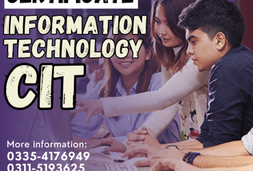 CIT certificate in information technology course in Lahore