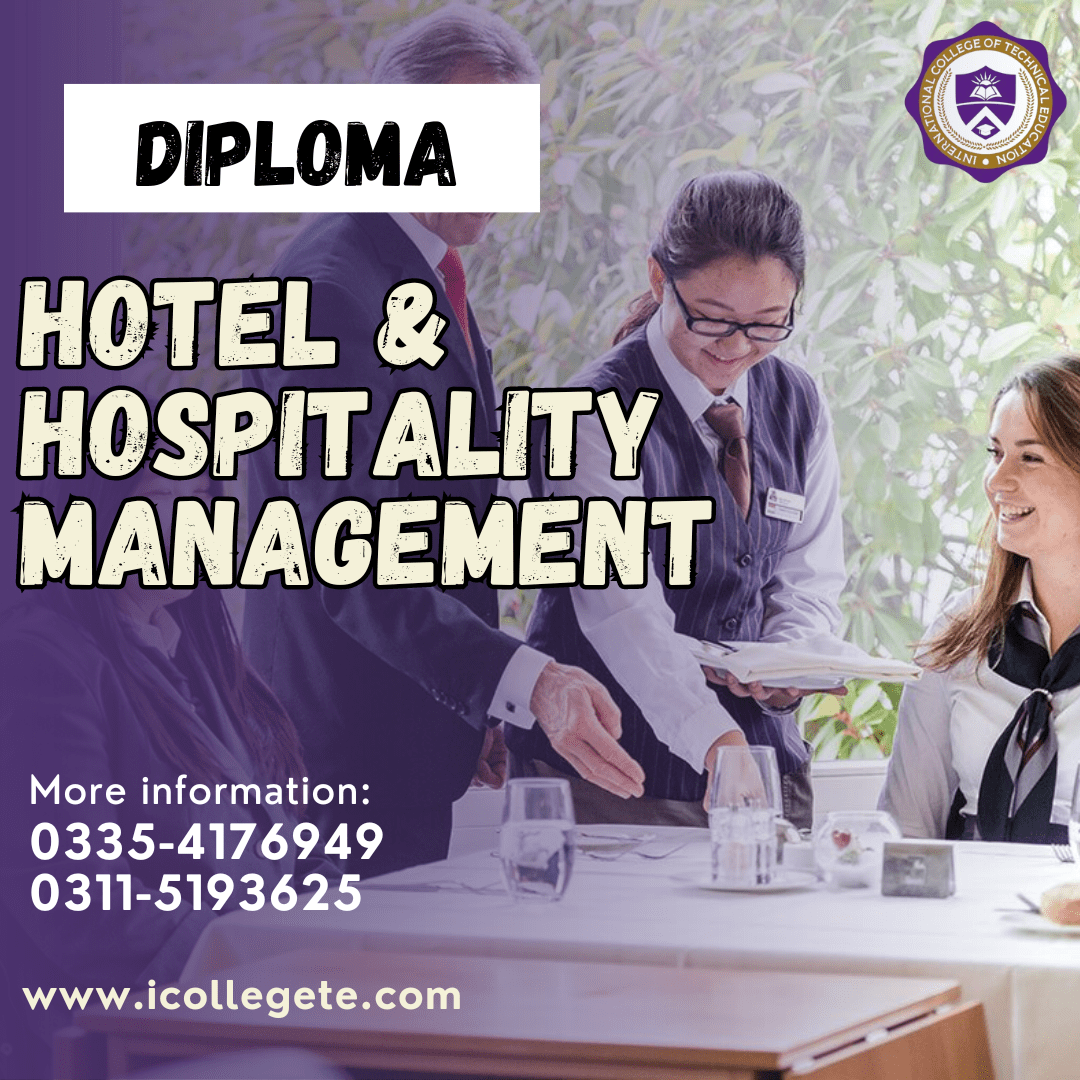 Best Hotel Management course in Jauharabad Khushab