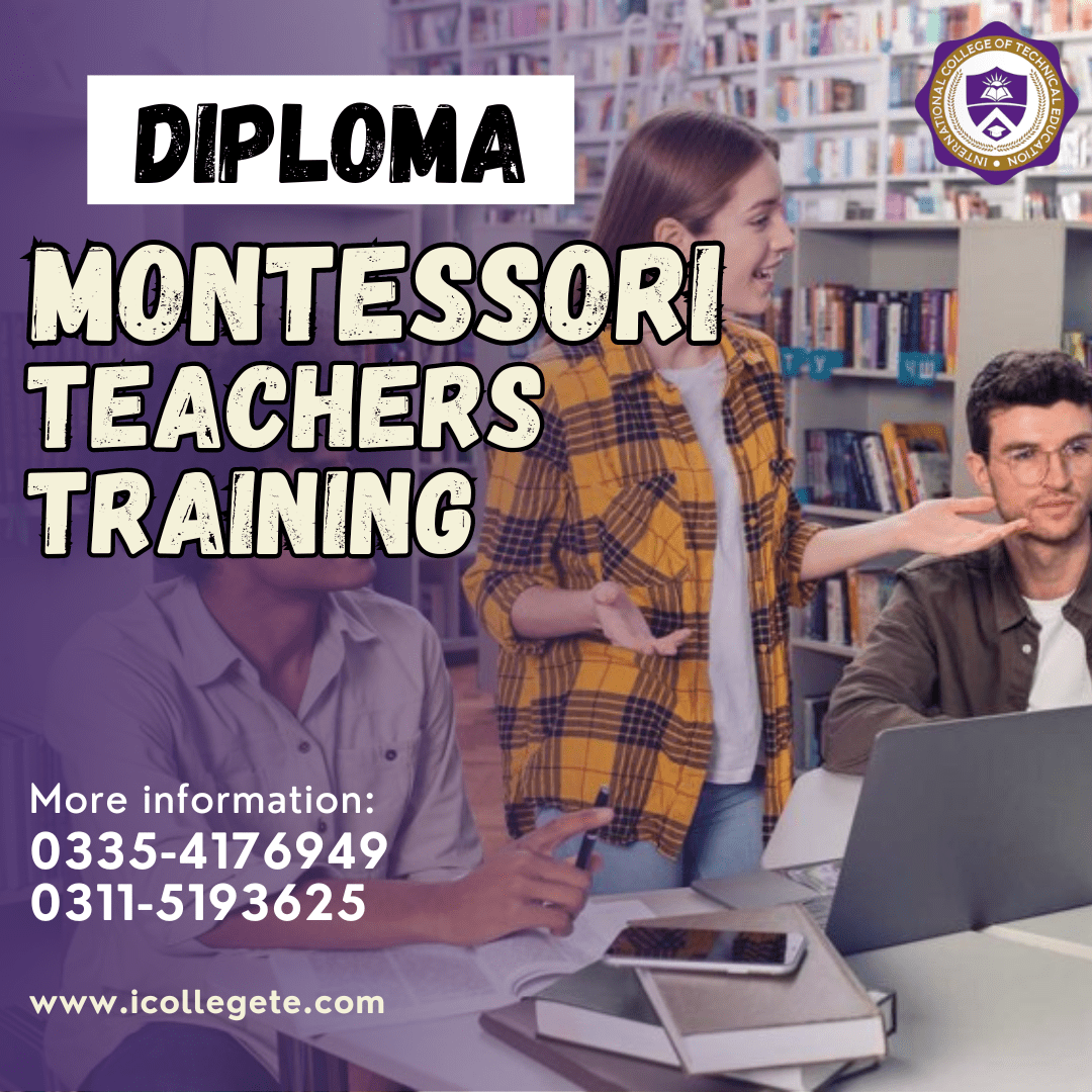 Montessori Teacher training course in Multan Punjab