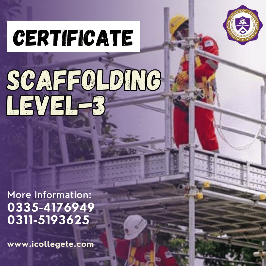 Scaffolding level 3 course in Jhelum Dina