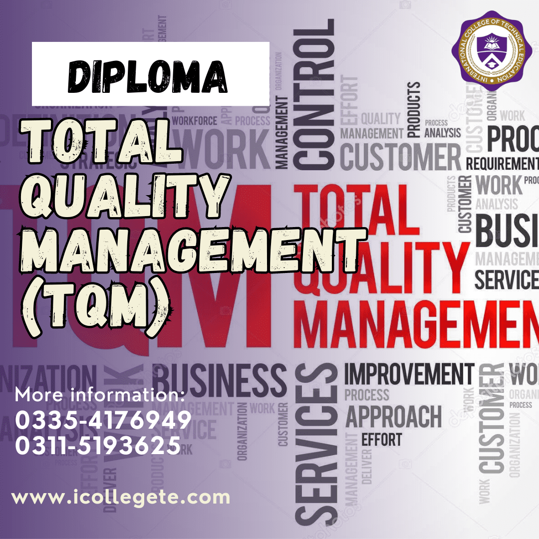 TQM Total Quality Management course in Gujrat Gujranwala