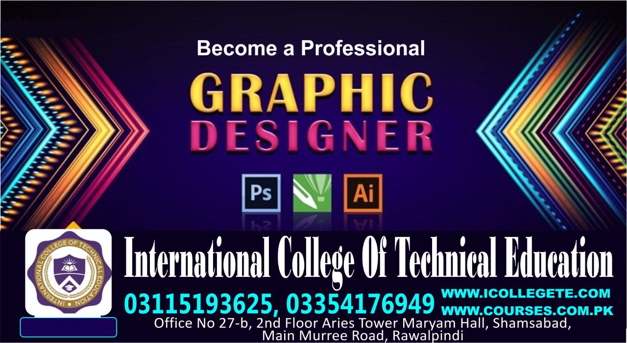 GRAPHIC DESIGNING COURSE IN RAWALPINDI ISLAMABAD