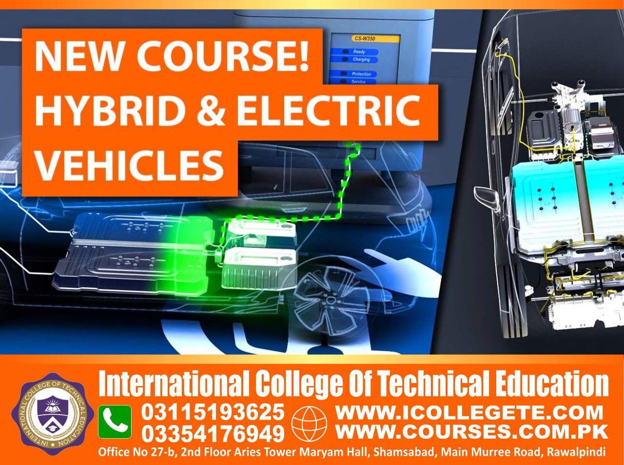 HYBRID CAR TECHNOLOGY COURSE IN NOWSHERA MANSERA