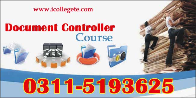 ADVANCED DOCUMENT CONTROLLER COURSE IN RAWALPINDI ISLAMABAD