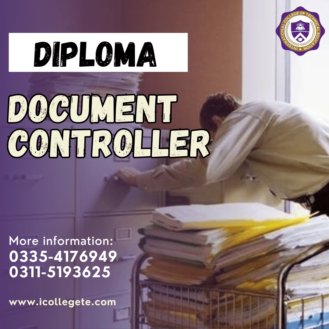 Best Document controller  diploma course in Bhimbar AJK