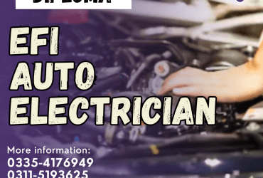 EFI Auto Electrician course in Islamabad E-11