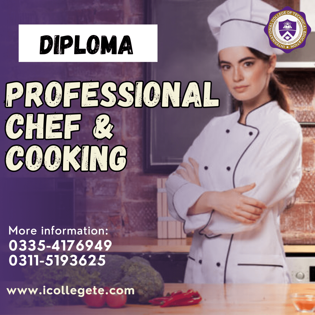 Chef and cooking  practical based course in Nowshera