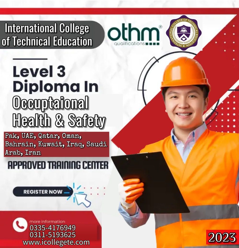 OTHM level 3 Health and safety course in Islamabad E-11