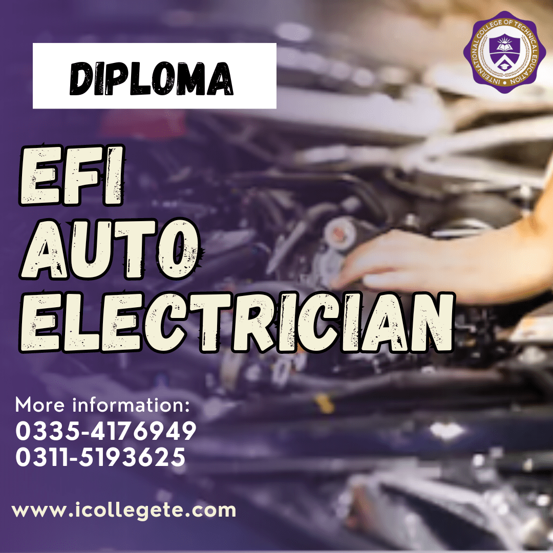 EFI Auto Electrician course in Gujrat Gujranwala