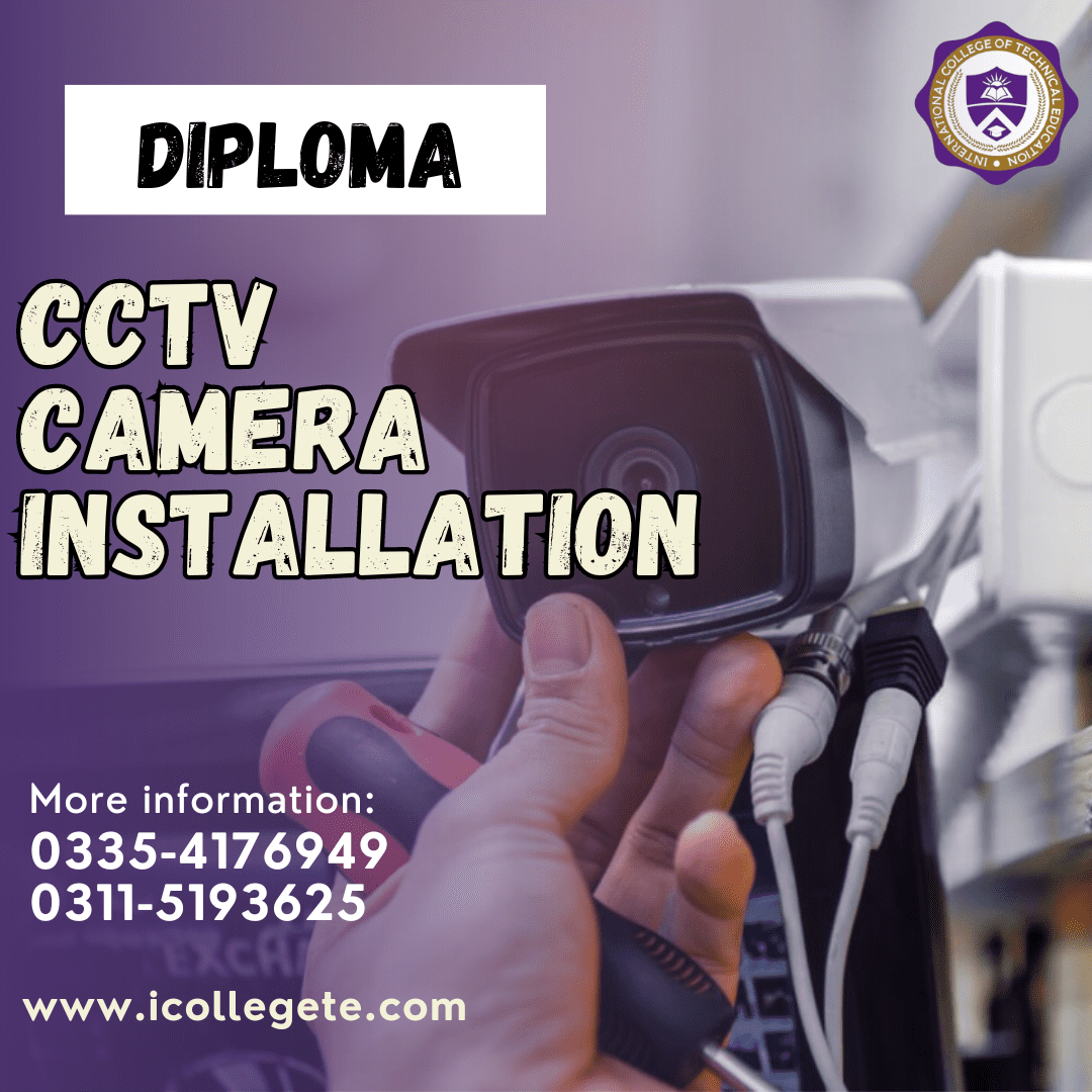 Best CCTV Camera installation course in Rawalpindi Talagang