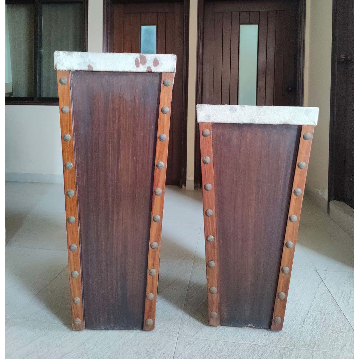 Pair of Tall Planters