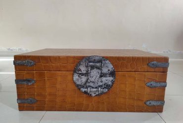 Leather Trunk Box