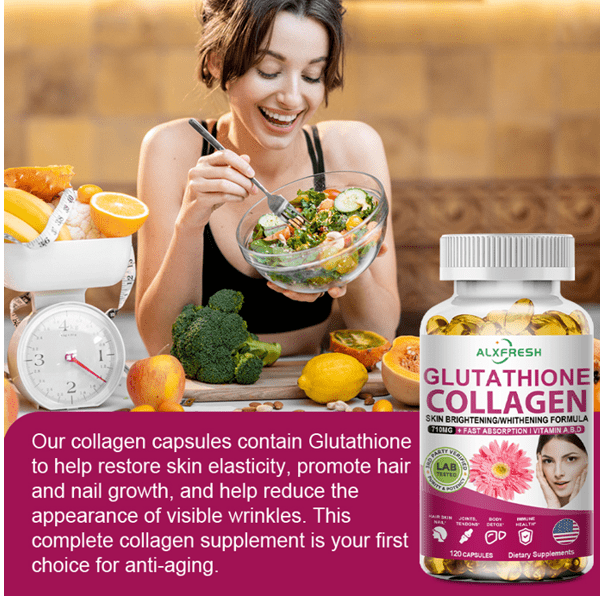 Alxfresh Glutathione Collagen Capsules In Pakistan Wellmart +923208727951