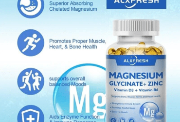 Alxfresh Magnesium Glycinate Zinc Vitamin D3 Capsules Price In Pakistan Wellmart | +923208727951