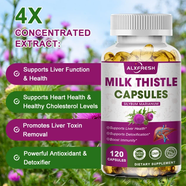 Alxfresh Milk Thistle Capsules Price In Pakistan Wellmart |+923208727951