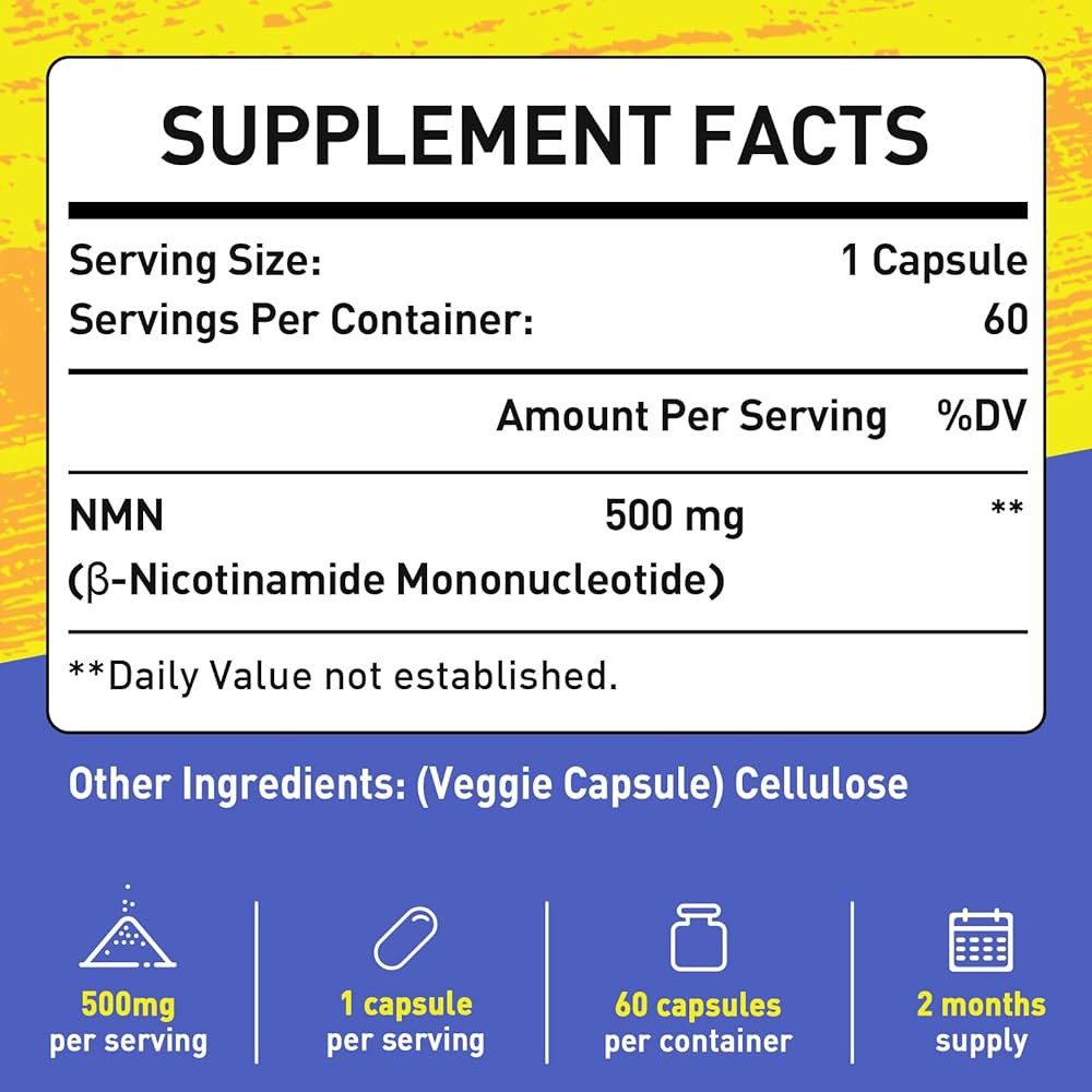 Besenify Pure NMN 500mg Supplement In Pakistan Wellmart +923208727951