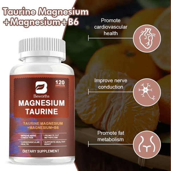 Beworths Magnesium Taurine Capsules In Pakistan Wellmart +923208727951