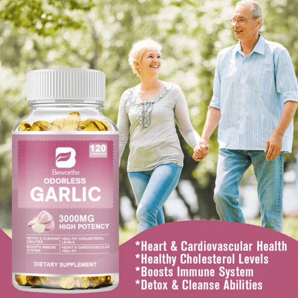 Beworths Organic Garlic Extract Capsule In Pakistan Wellmart +923208727951