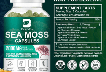 Beworths Sea Moss Capsule In Pakistan Wellmart +923208727951