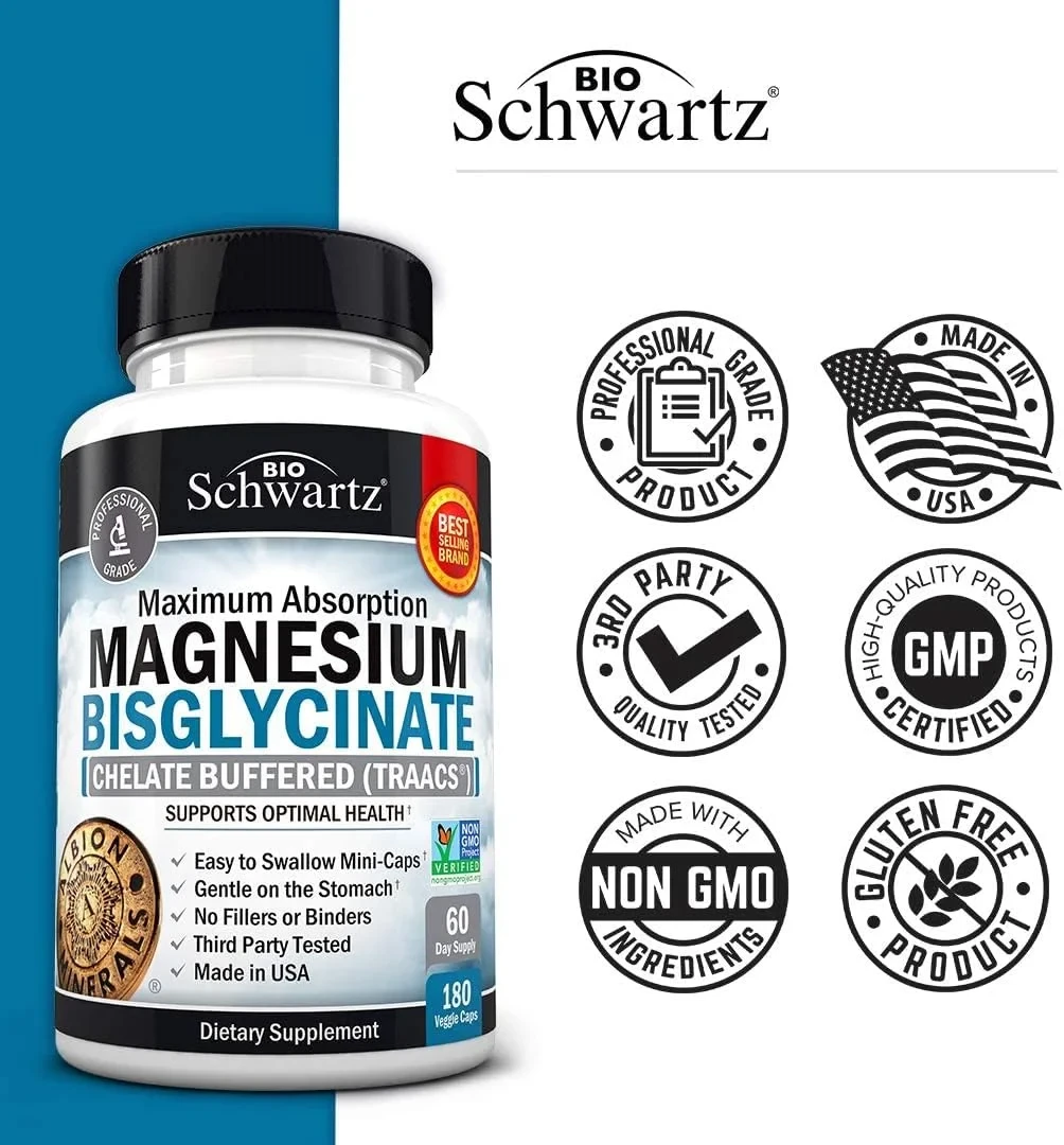 Bio Schwartz Maximum Absorption Magnesium Bisglycinate In Pakistan Wellmart +923208727951