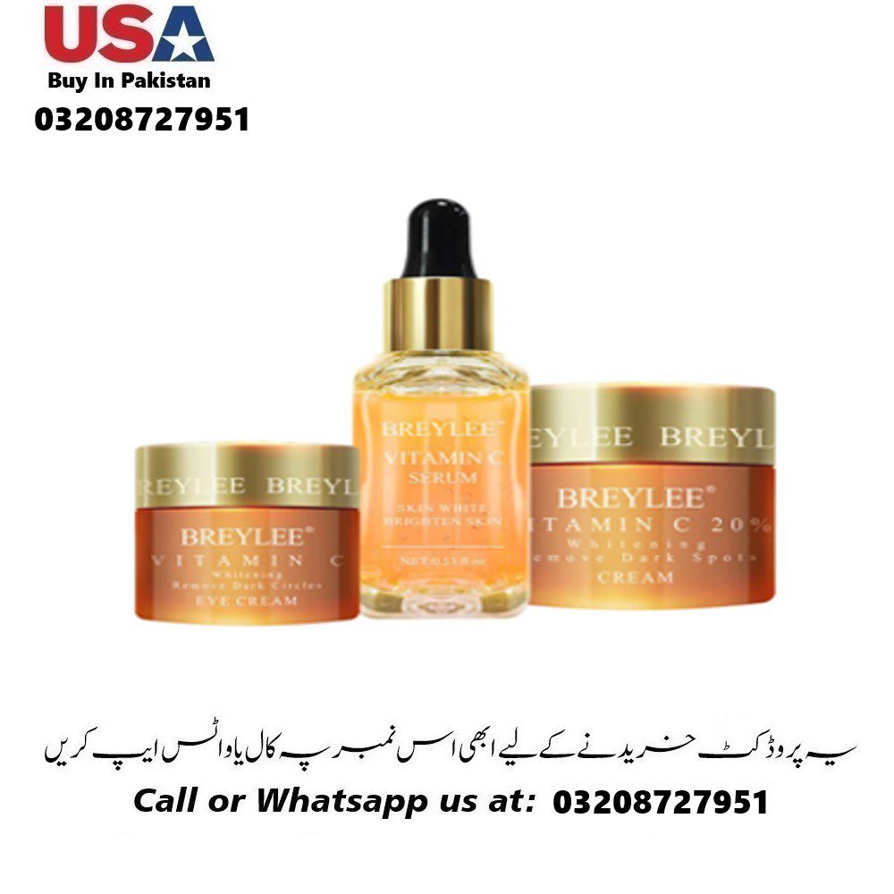 Breylee Vitamin C Sets, Eyes Cream, Face Serum, Face Cream Whitening Remove Price In Pakistan | Wellmart +923208727951