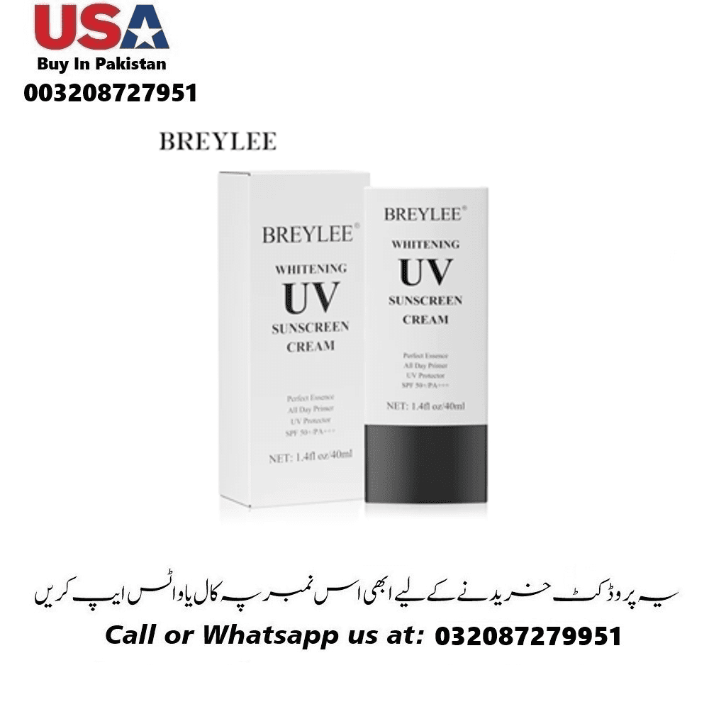 Breylee Whitening UV Sunscreen Cream Price In Pakistan | Wellmart  +923208727951